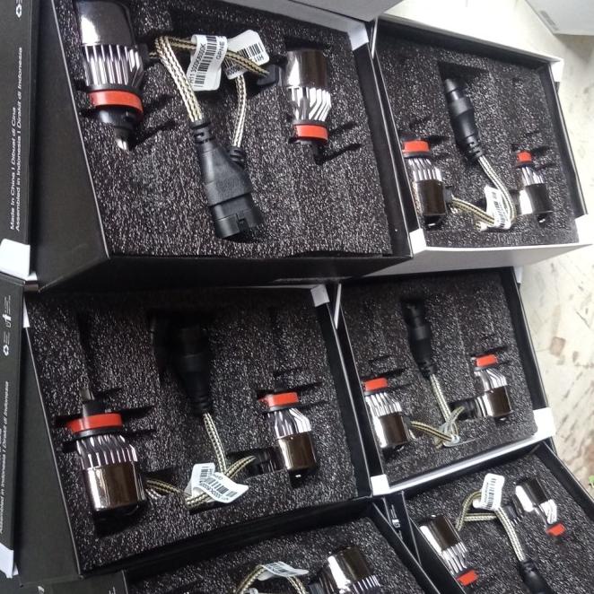 Lampu Led Mobil 3 Warna Tipe Hb3 / Bohlam Led Foglamp Headlamp Garansi