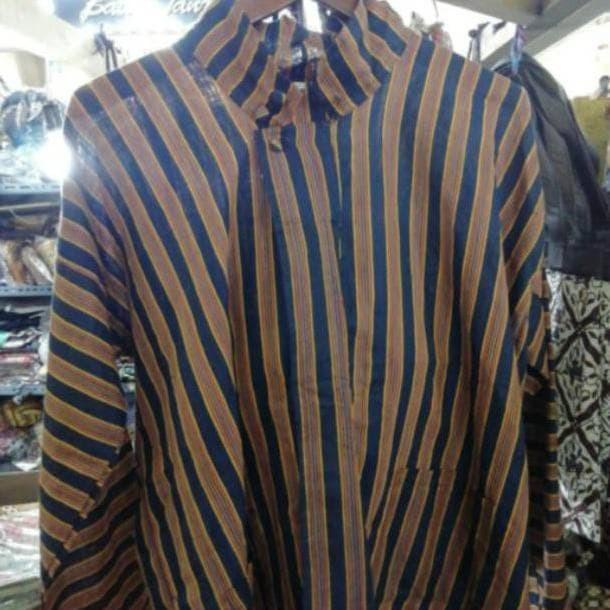 Terlaris Terbaru Baju Surjan Lurik Besar Dewasa / Adat Jawa Tengah/Pakaian