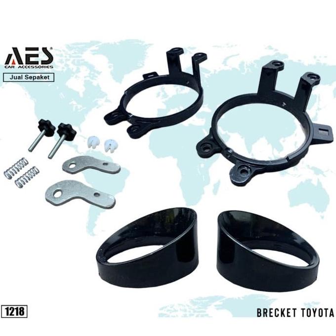 Foglamp Biled Projector Laser Aes Q8 Pro Hi Loo Beam