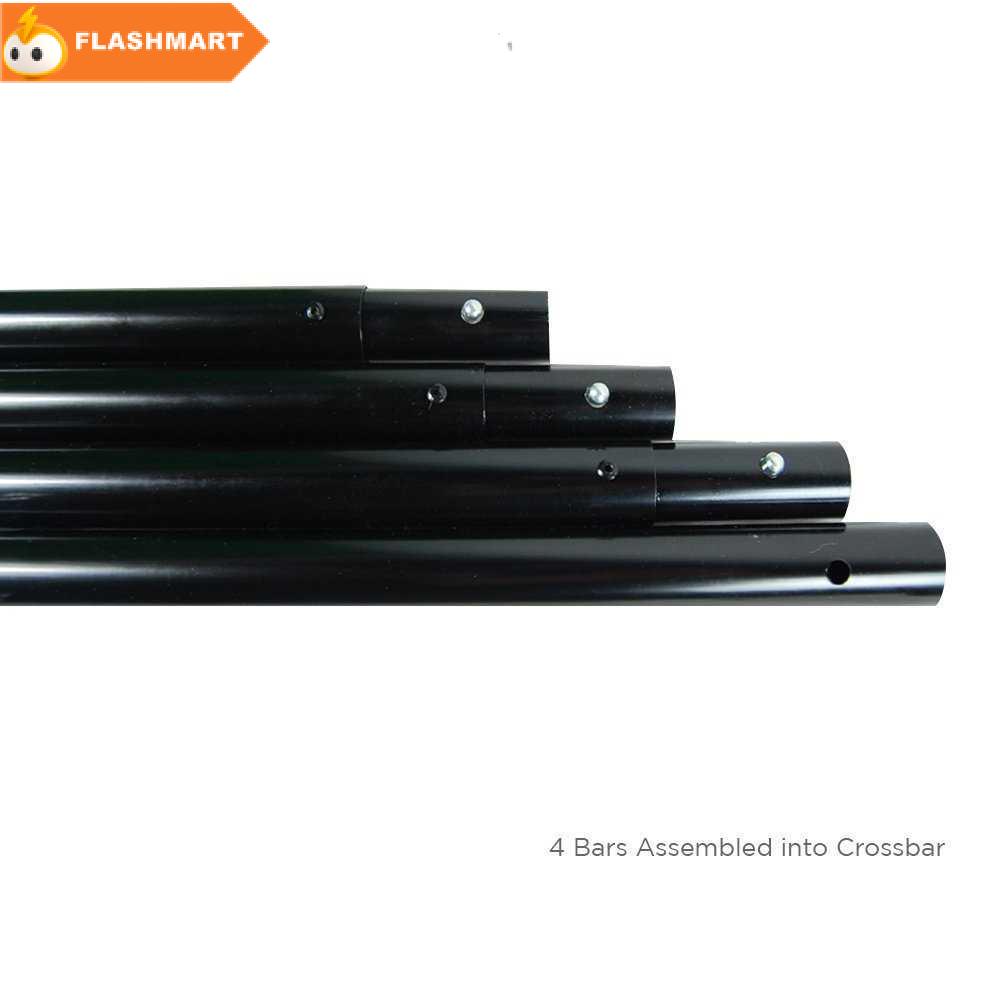 FLASHMART TaffSTUDIO Bracket Stand Backdrop Foto Studio 190 x 300 cm - BS-300