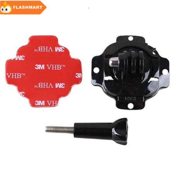 FLASHMART Bracket Mount 360 Rotation for GoPro Xiaomi Yi