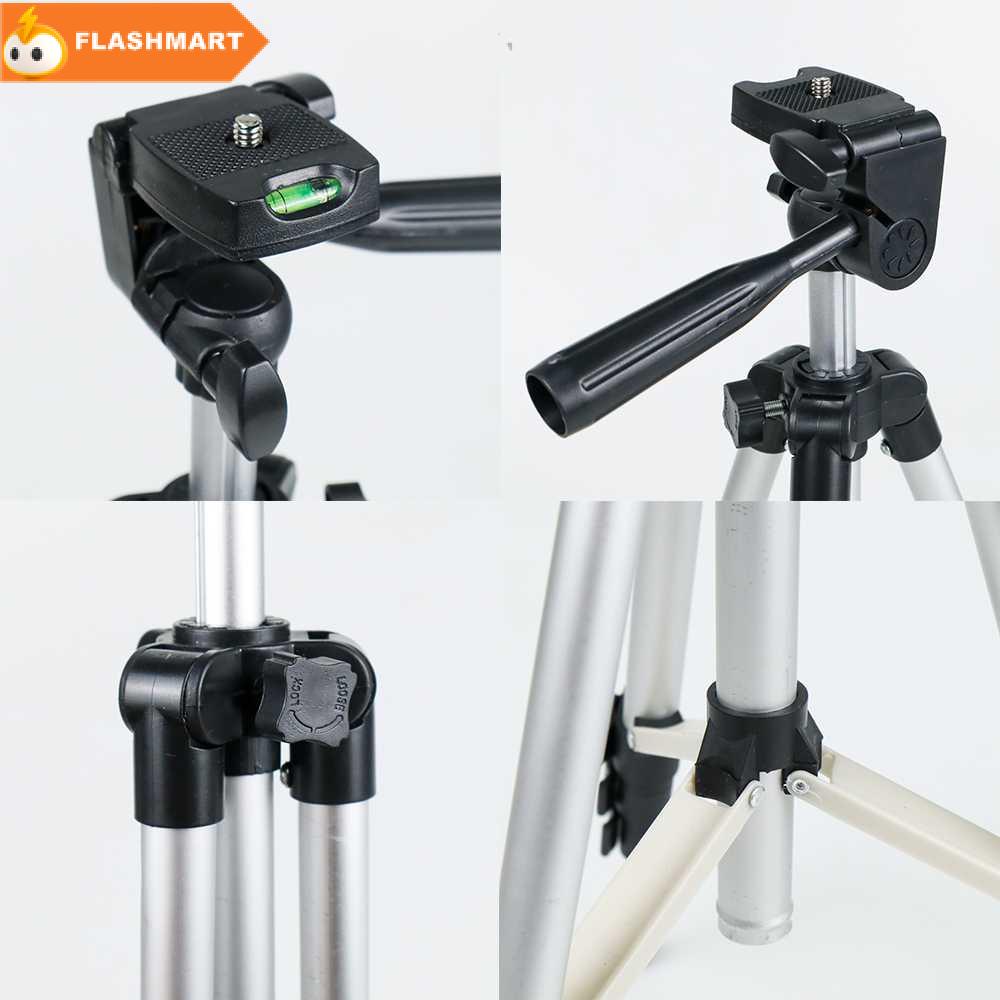 FLASHMART NUNUPHO Tripod Kamera Profesional with Bluetooth Shutter - 3110