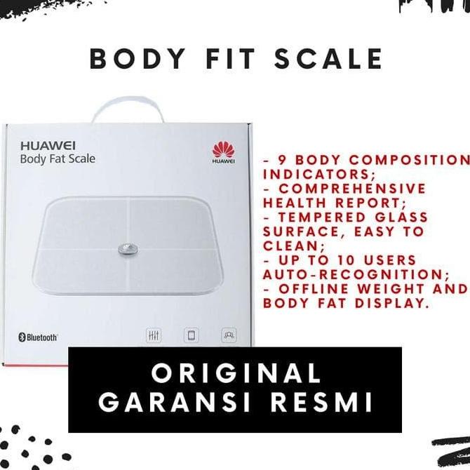 NEW!!! HUAWEI BODY FAT SCALE ORIGINAL RESMI TIMBANGAN DIGITAL HUAWEI -