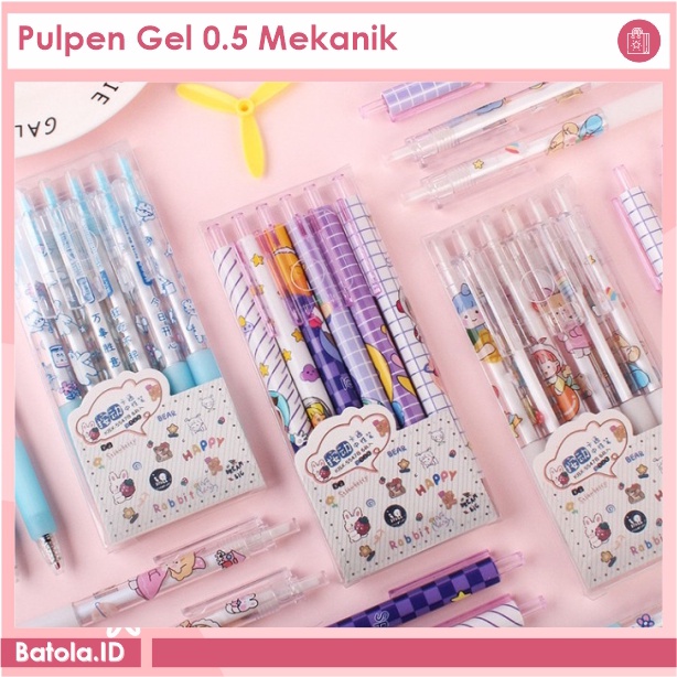 

Pulpen Gel 0.5 Mekanik