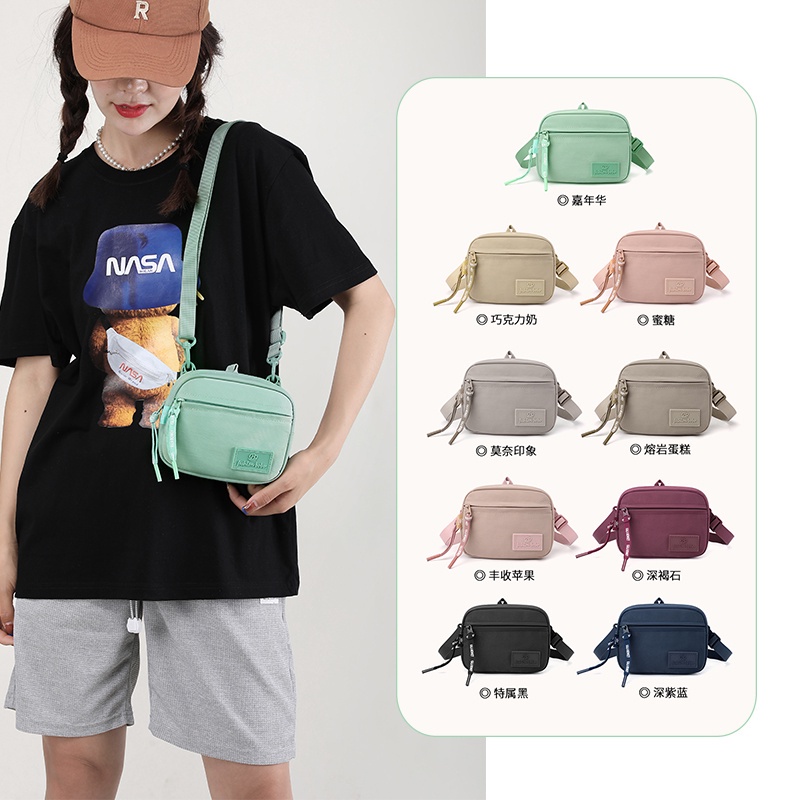 Tas selempang BOBO FASHION 1519 tas selempang wanita nilon waterproof Tas original import