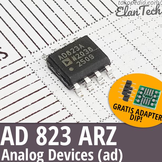 AD823 / AD823ARZ / Analog Devices Ori Original Asli Elan73c Juara