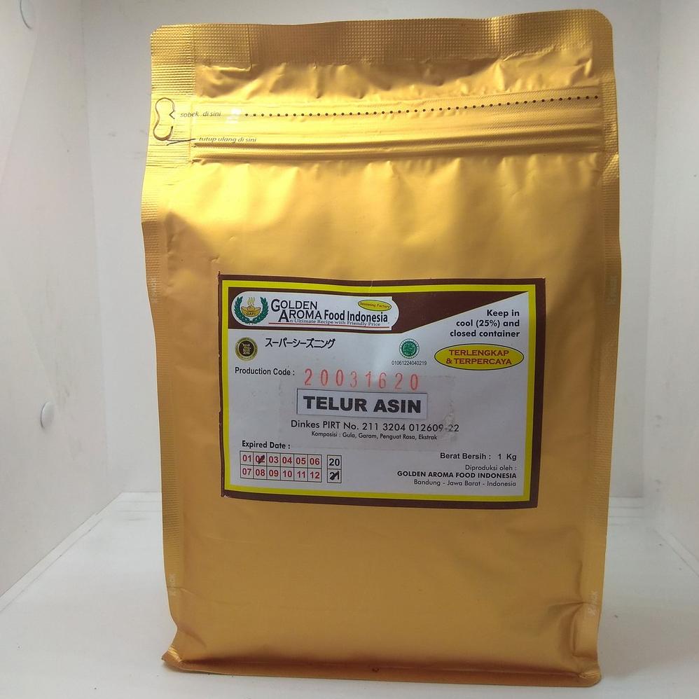 

BUMBU TABUR 1 KG RASA TELUR ASIN SALTED EGG UNTUK ANEKA SNACK, SHIHLIN, KENTANG CRISPY DLL HALAL MUI Best Seller