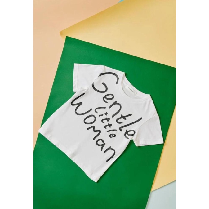 GENTLE WOMAN [Gentle Little Woman] T-SHIRT White