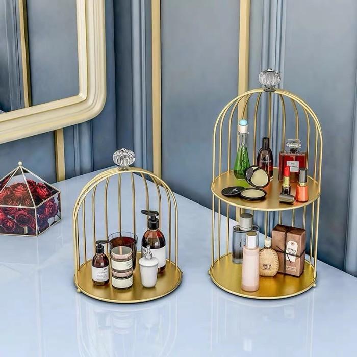 

Birdcage Gold Tray Storage / Dekorasi Ruangan Kualitas Terbaik