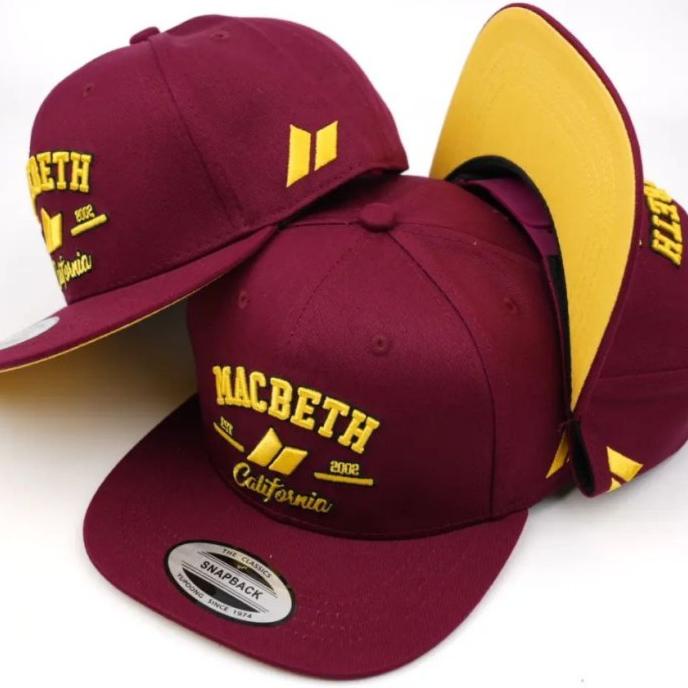 Topi Snapback Original Import Macbeth Baseball Cap Fashion Pria