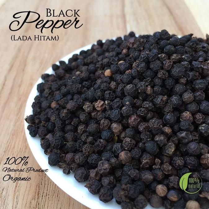 

Lada Hitam Butir 1000g - 1kg / Lada Hitam / Merica / Lada Hitam ori / Lada Hitam 100% original Best Seller