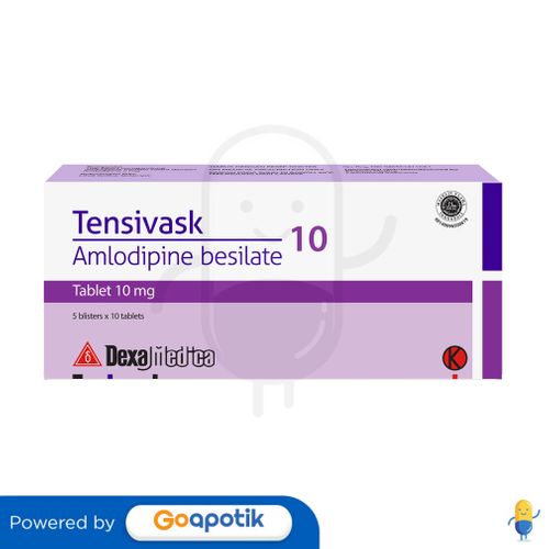 TENSIVASK 10 MG BOX 50 TABLET