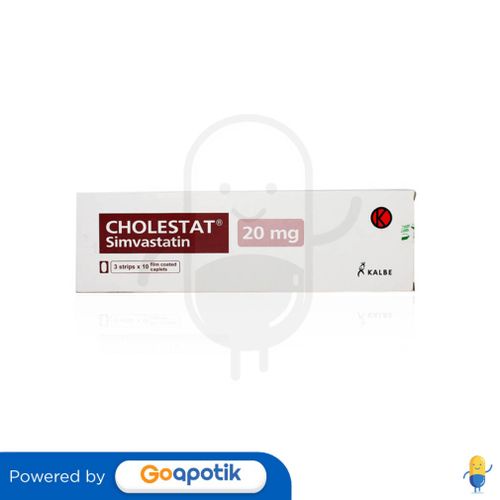 CHOLESTAT 20 MG BOX 30 KAPLET