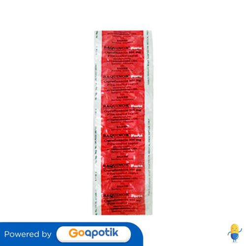 BAQUINOR FORTE 500 MG STRIP 10 KAPLET