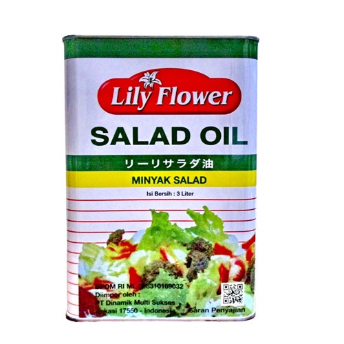 

Lily Flower Salad Oil 3 Liter