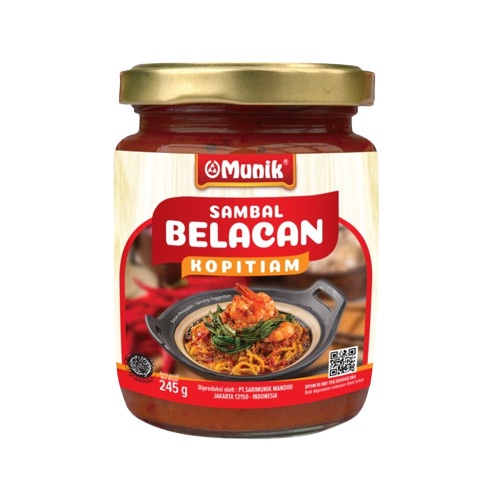 

Munik Bumbu Sambal Belacan 245gr