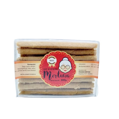 

Penganan Mertuwa Kue Semprong Keju 300gr