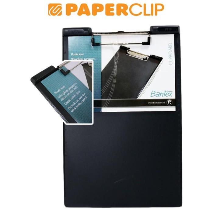 

Terlaris Clip Board Bantex 8815 10 Folio Black
