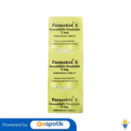 FARSORBID 5 MG TABLET STRIP