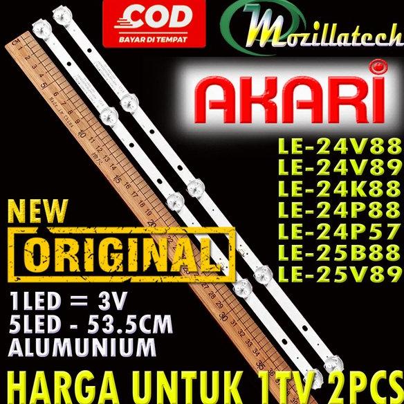 BACKLIGHT TV LED AKARI 24  24V88 24V89 24K88 24P88 24P57 25B88 25V89