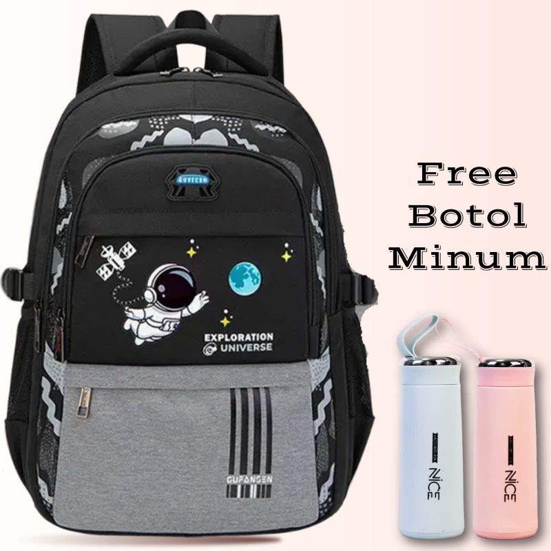 Bestseller Tas Ransel Anak Sekolah Tas Backpack Astronot Laki-laki