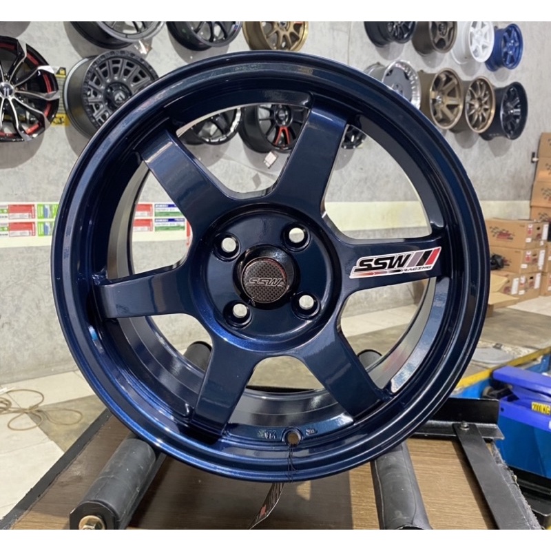 Velg Mobil SSW S205 Te37 R15 untuk Brio Jazz Yaris