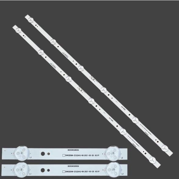 BACKLIGHT TV LED PANASONIC 32 INCH TH-32F305G TH32F305G 32F305G 32F305 6K 3V 32F