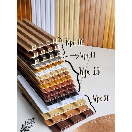 SALE WPC WOOD PANEL 3D WALLPANEL Wall Panel PVC kayu bukan wallpaper sticker foam conwood