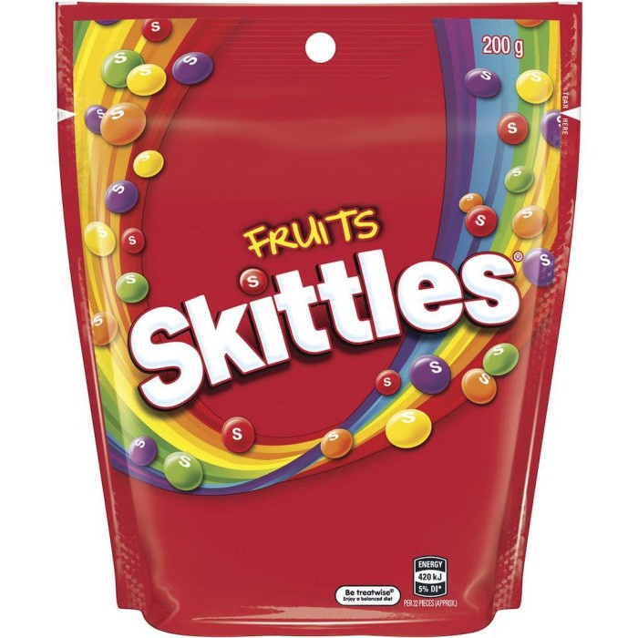 

Skittles Fruits Chewy Candy Import Australia