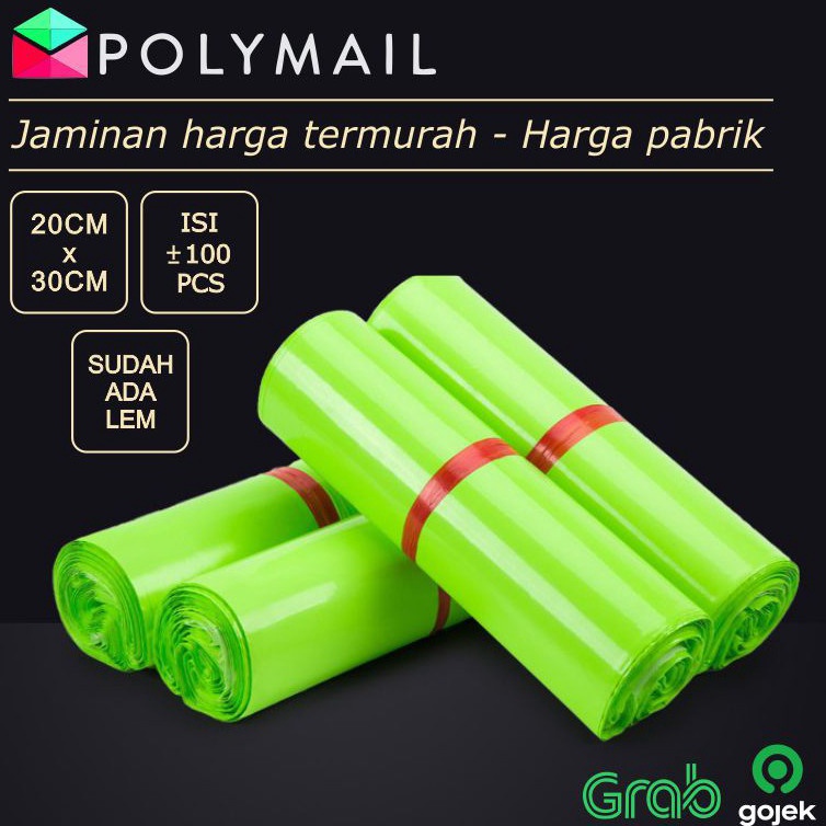 

Dicari POLYMAILER ±100PCS 20x30CM GREEN SEMI GLOSSY PLASTIK POLYMAILER HIJAU Best Now