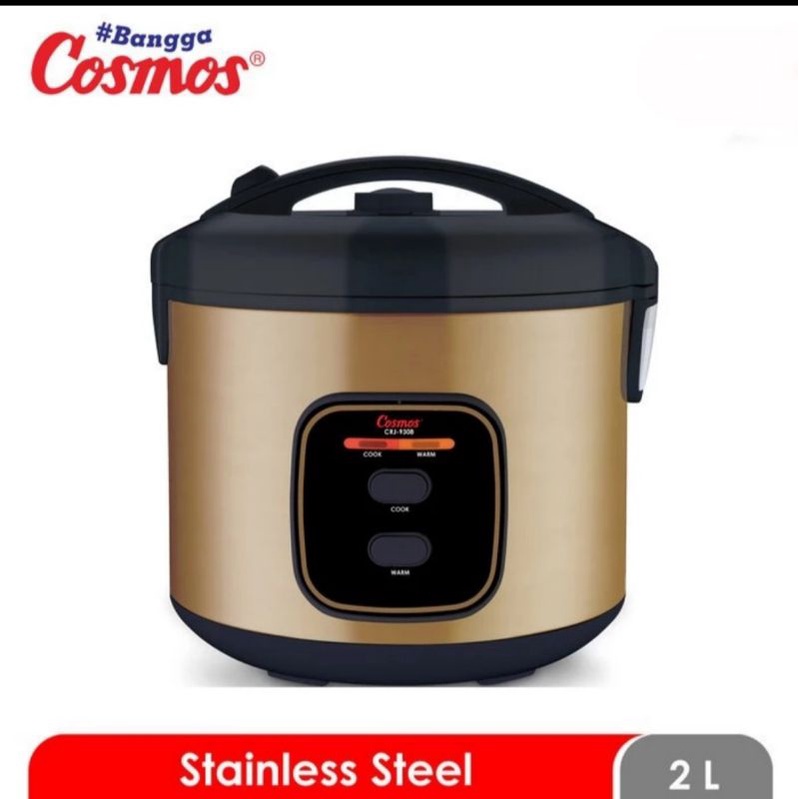 COSMOS rice cooker stainless steel 2L CRJ 9308
