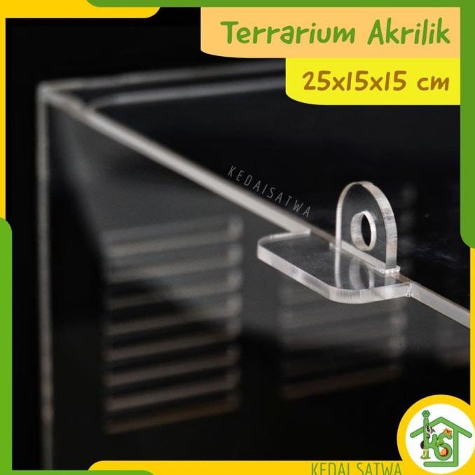 Jk Aquarium Reptil Akrilik | Vivarium Acrylic | Terarium Untuk