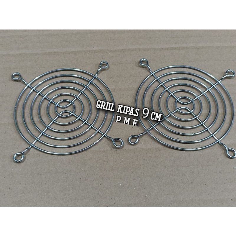 RAM KIPAS 9CM GRILL FAN 9CM JARING BESI.1PCS