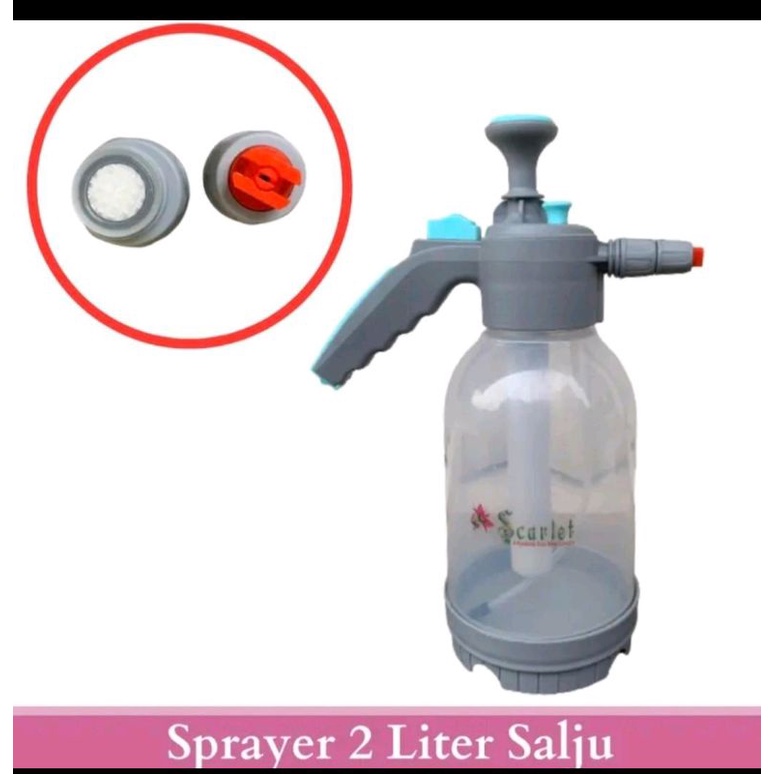 Scarlet Sprayer Semprotan 2 Liter Stick Pompa Sprayer 2 Liter Cuci Salju Snow Wash