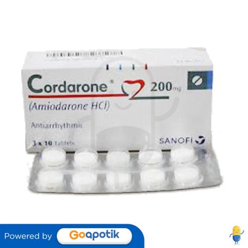 CORDARONE 200 MG BOX 30 TABLET