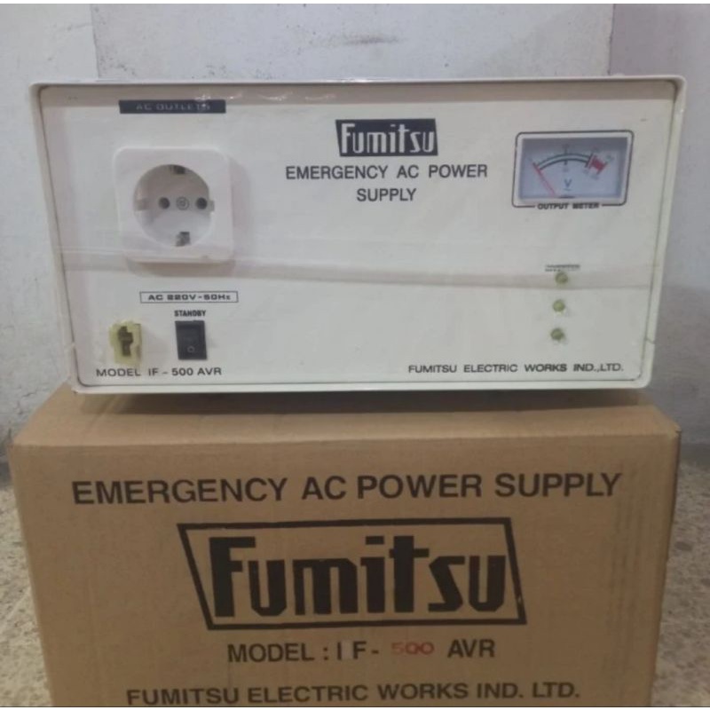 FUMITSU IF 500 AVR 24V EMERGENCY AC POWER SUPPLY