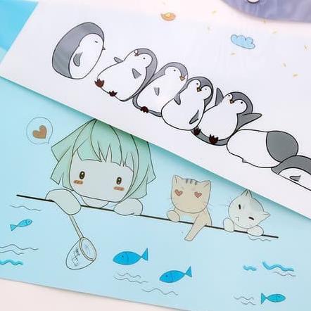 

Map Tempat Penyimanan Kertas Dokumen Praktis Unik Lucu