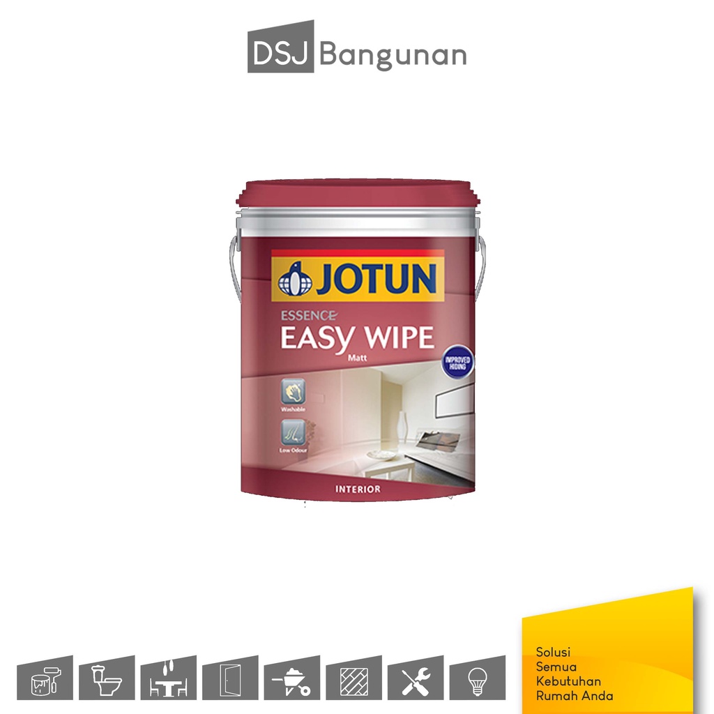 Jotun Essence Easy Wipe Cat Tembok Interior 18 L