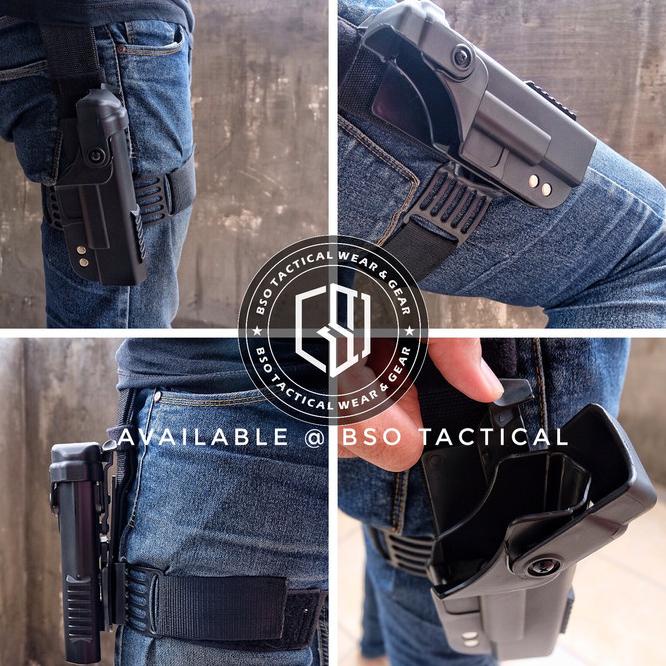 Holster Tactical Handgun Pistol Glock Drop Leg Airsoft Acm Import