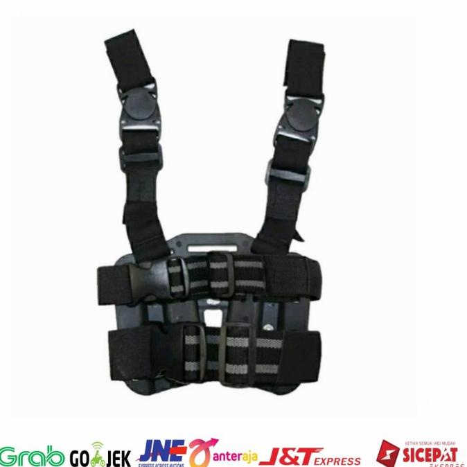 Sarung Pistol Paha G17/G19 With Magazine Dan Holster Senter