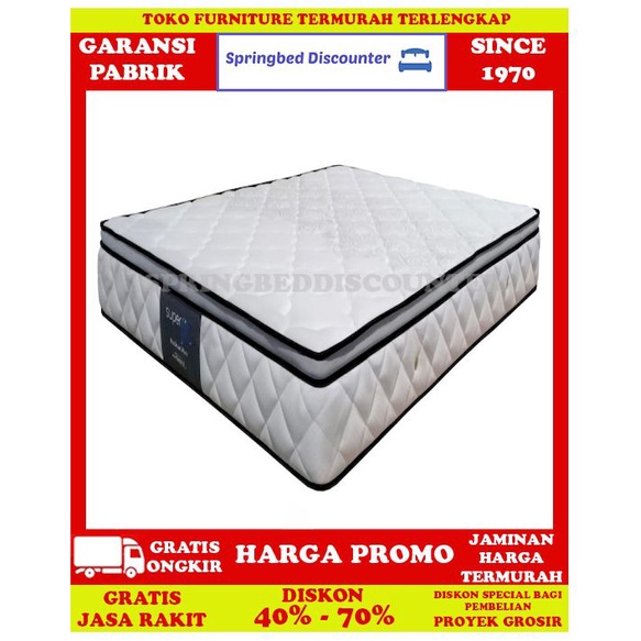 Springbed Comforta Superfit Super Fit Silver Xtra 140x200 Kasur Sj