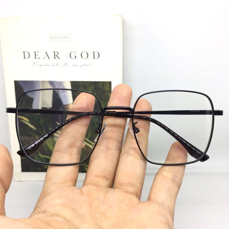 Kacamata Baca 72738 +1.00 sd +3.00 Kacamata Baca Kotak Cewek Cowok