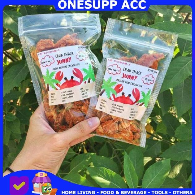 

BABY CRAB KERIPIK KEPITING CRISPY KRIUK 500GR OLEH2 KHAS CIREBON