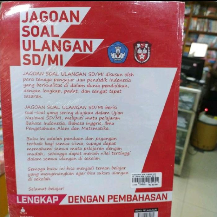 

Buku Kelas 6 SD MI Latihan Soal Ujian Nasional dan Pembahasan Best Seller