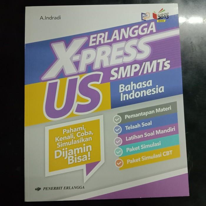 

Buku kelas 9 Kumpulan soal Bahasa Indonesia SMP Xpress US Erlangga Best Seller