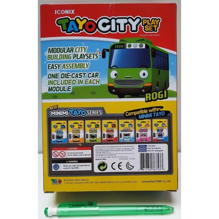 Original Tayo The Little Bus Tayo City Kindergarten Playset Rogi