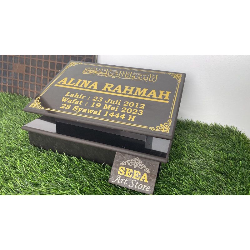 batu nisan makam 30*30