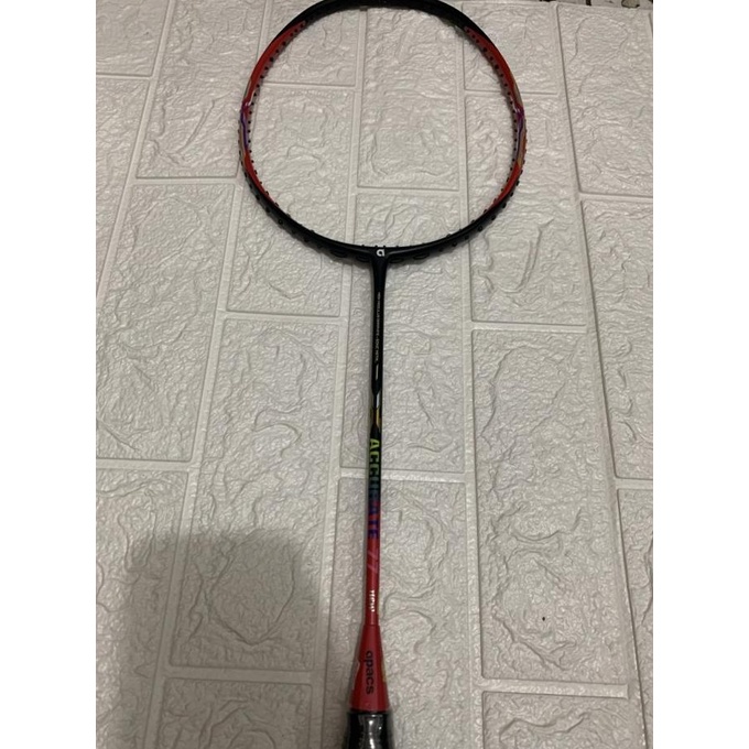 Raket Badminton APACS NEW ACCURATE 77 kuat 35 lbs +grip original
