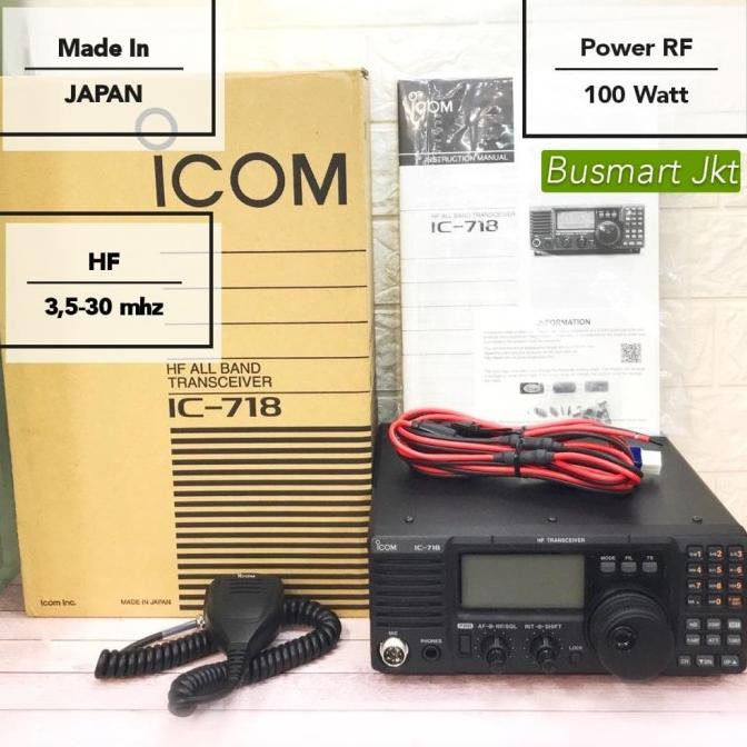 Icom IC 718 / Radio SSB Icom IC718 / Radio HF All Band Original