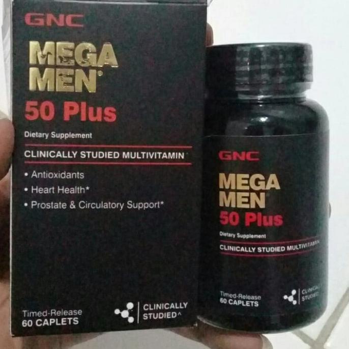 GNC Mega Men 50 Plus Multivitamin Original - Gnc Mega Men Original